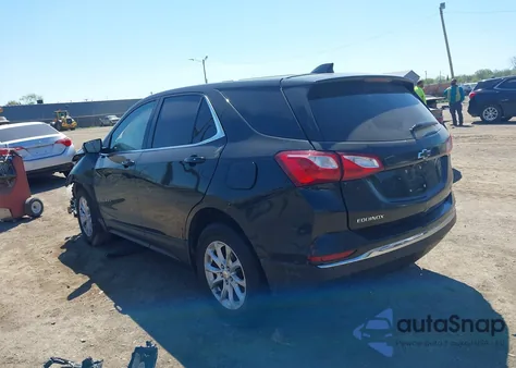 2019 Chevrolet Equinox Lt из США, поврежденный, VIN 2GNAXJEV5K6240205